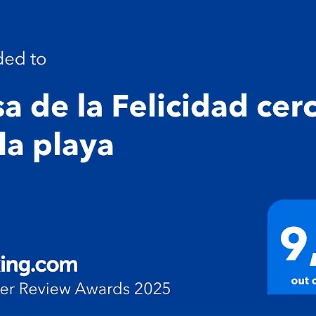 Casa De La Felicidad Cerca De La Playa Apartment *